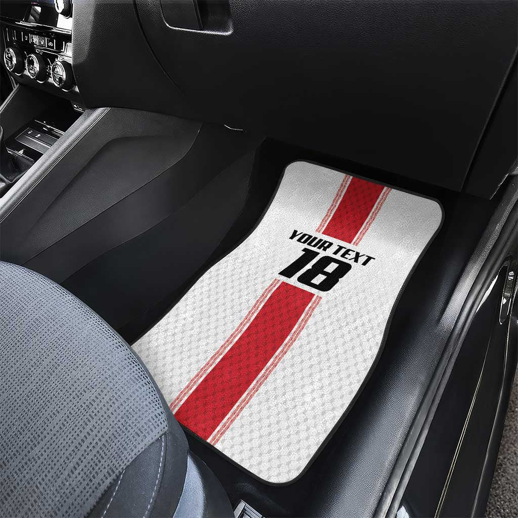 Custom Jordan Heritage Football Car Mats Al Nashama Sporty Style - Wonder Print Shop