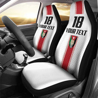 Custom Jordan Heritage Football Car Seat Cover Al Nashama Sporty Style - Wonder Print Shop
