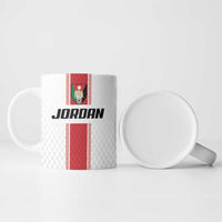 Custom Jordan Heritage Football Ceramic Mug Al Nashama Sporty Style - Wonder Print Shop