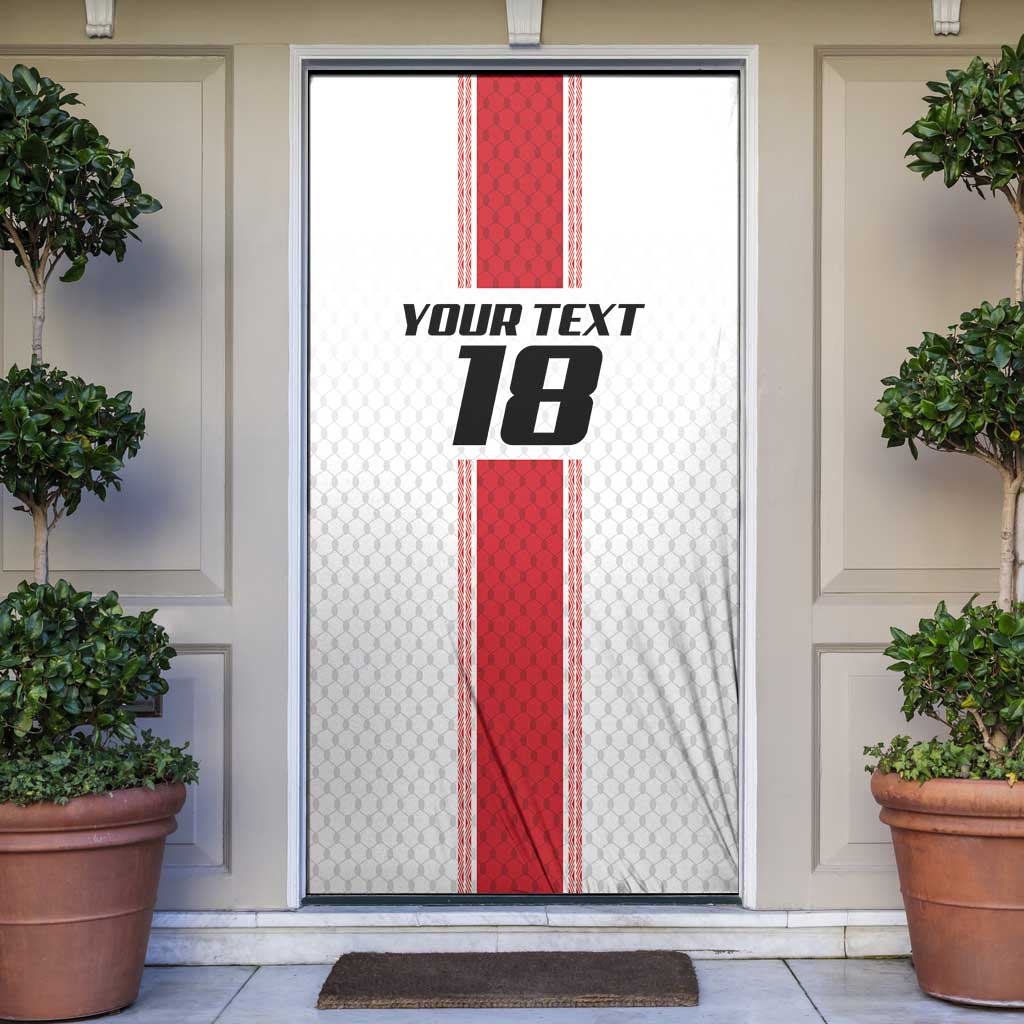 Custom Jordan Heritage Football Door Cover Al Nashama Sporty Style - Wonder Print Shop