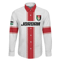 Custom Jordan Heritage Football Family Matching Off The Shoulder Long Sleeve Dress and Hawaiian Shirt Al Nashama Sporty Style - Wonder Print Shop