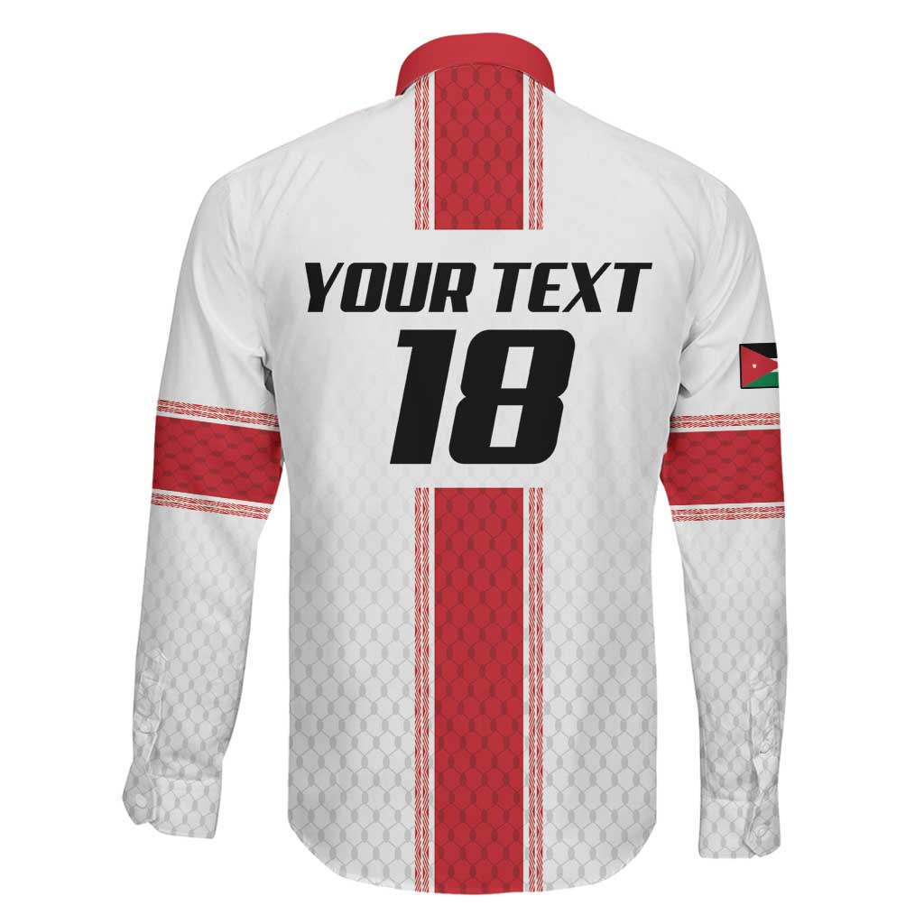 Custom Jordan Heritage Football Family Matching Off The Shoulder Long Sleeve Dress and Hawaiian Shirt Al Nashama Sporty Style - Wonder Print Shop