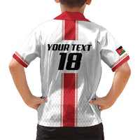 Custom Jordan Heritage Football Family Matching Summer Maxi Dress and Hawaiian Shirt Al Nashama Sporty Style - Wonder Print Shop
