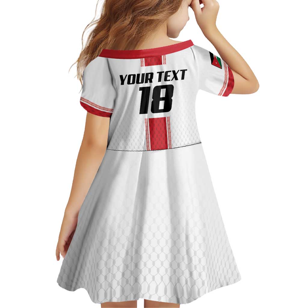 Custom Jordan Heritage Football Family Matching Summer Maxi Dress and Hawaiian Shirt Al Nashama Sporty Style - Wonder Print Shop