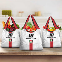 Custom Jordan Heritage Football Grocery Bag Al Nashama Sporty Style - Wonder Print Shop