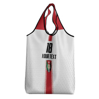 Custom Jordan Heritage Football Grocery Bag Al Nashama Sporty Style - Wonder Print Shop