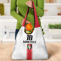 Custom Jordan Heritage Football Grocery Bag Al Nashama Sporty Style - Wonder Print Shop