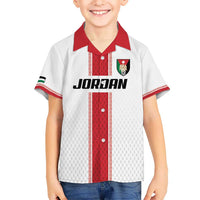 Custom Jordan Heritage Football Hawaiian Shirt Al Nashama Sporty Style - Wonder Print Shop