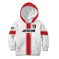Custom Jordan Heritage Football Kid Hoodie Al Nashama Sporty Style - Wonder Print Shop