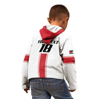Custom Jordan Heritage Football Kid Hoodie Al Nashama Sporty Style - Wonder Print Shop