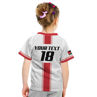 Custom Jordan Heritage Football Kid T Shirt Al Nashama Sporty Style - Wonder Print Shop