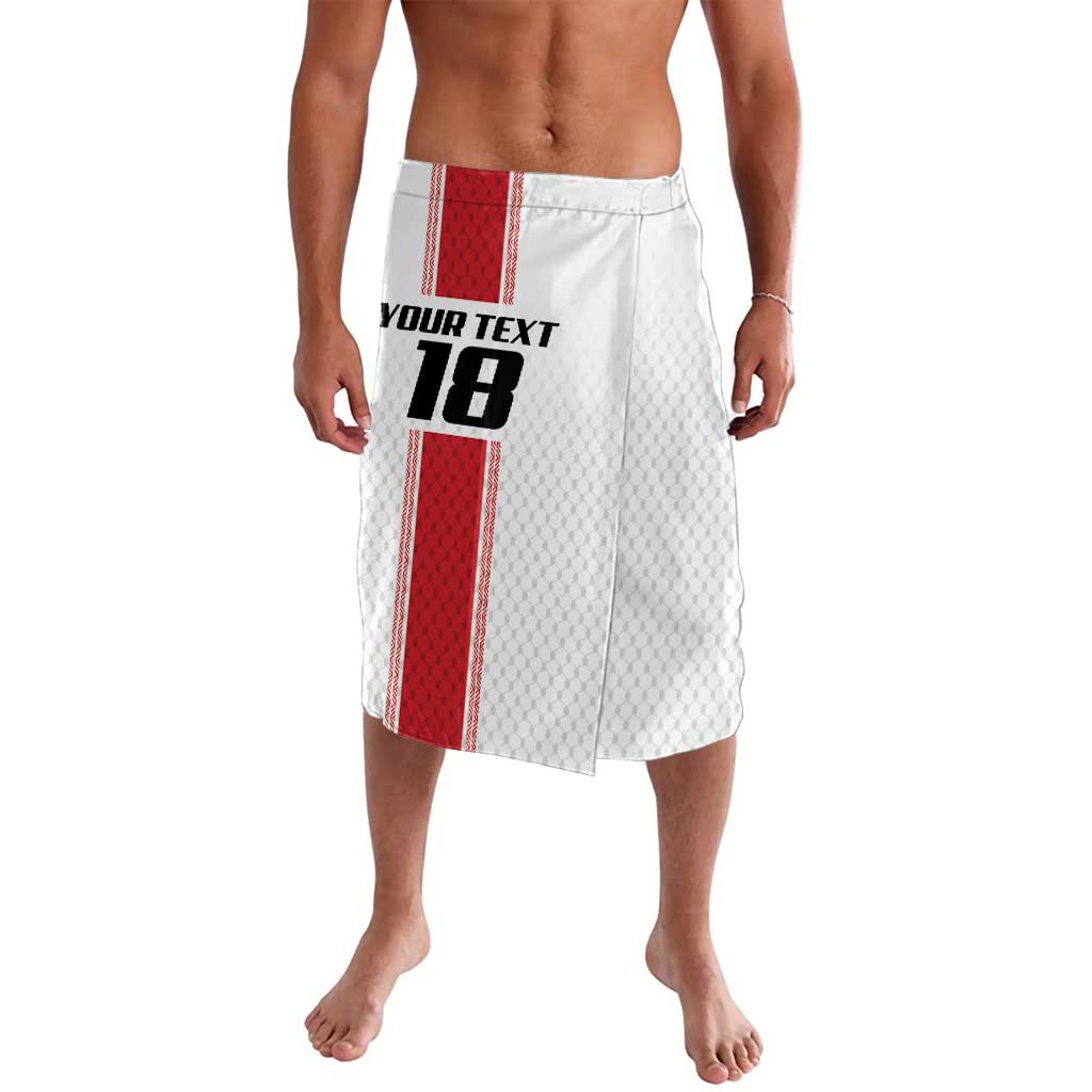 Custom Jordan Heritage Football Lavalava Al Nashama Sporty Style - Wonder Print Shop