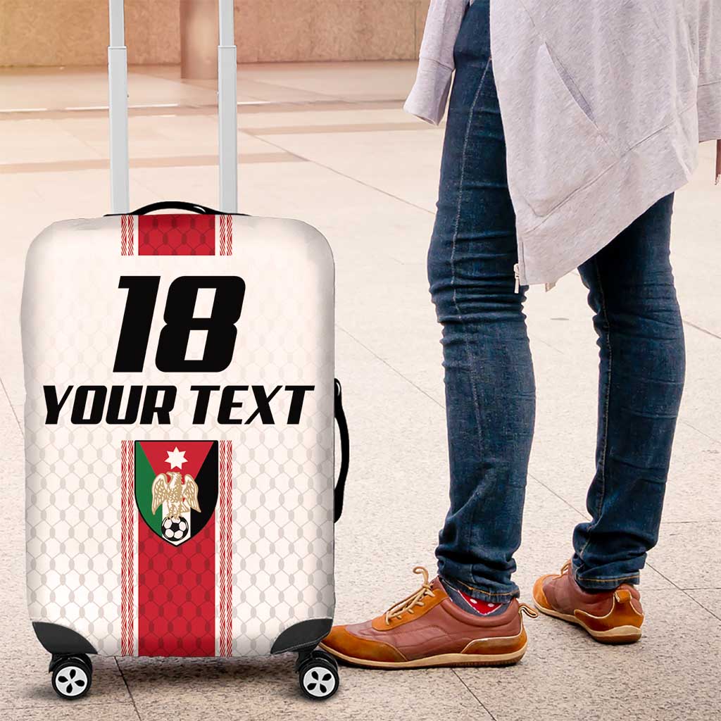 Custom Jordan Heritage Football Luggage Cover Al Nashama Sporty Style - Wonder Print Shop