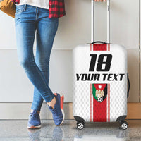 Custom Jordan Heritage Football Luggage Cover Al Nashama Sporty Style - Wonder Print Shop