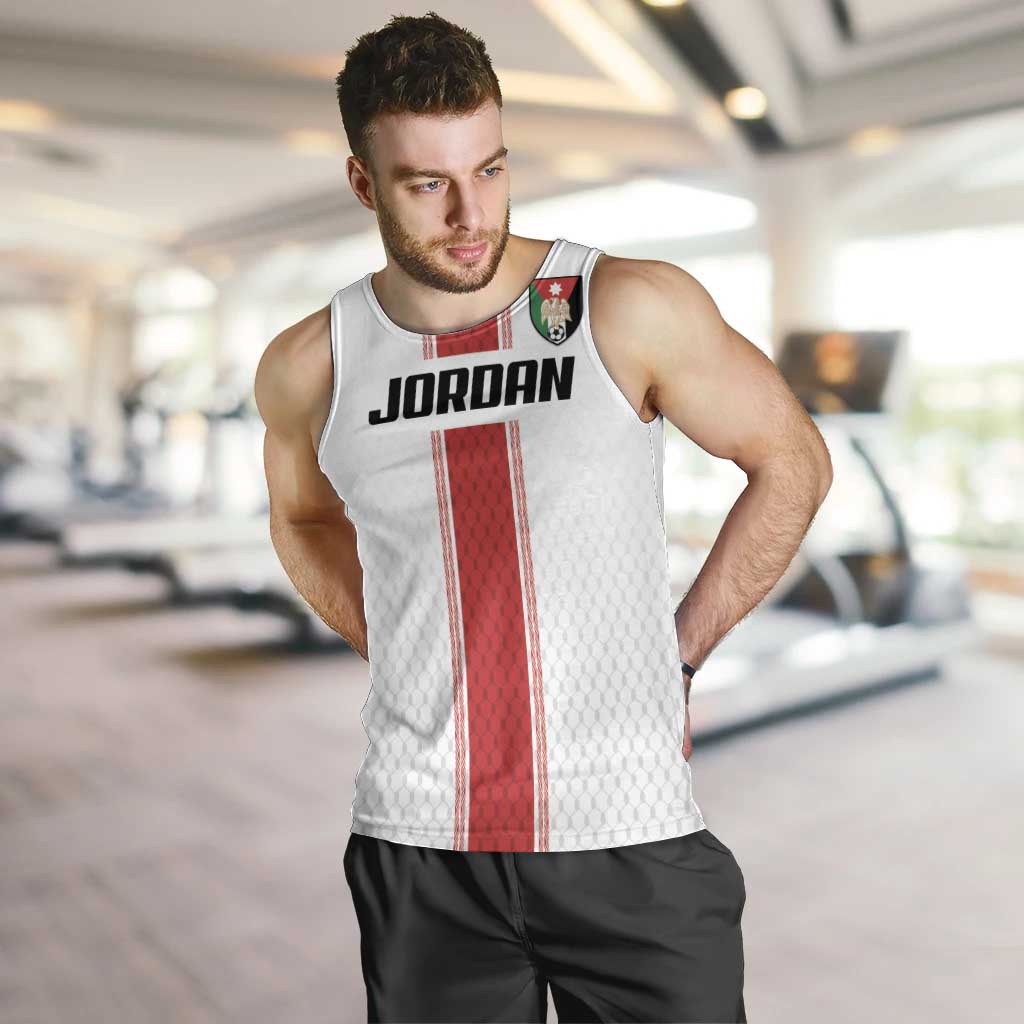 Custom Jordan Heritage Football Men Tank Top Al Nashama Sporty Style - Wonder Print Shop
