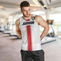 Custom Jordan Heritage Football Men Tank Top Al Nashama Sporty Style - Wonder Print Shop