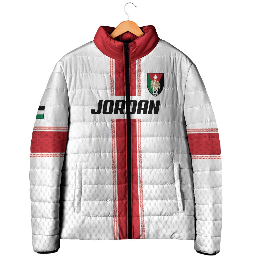 Custom Jordan Heritage Football Padded Jacket Al Nashama Sporty Style - Wonder Print Shop