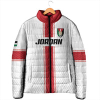 Custom Jordan Heritage Football Padded Jacket Al Nashama Sporty Style - Wonder Print Shop