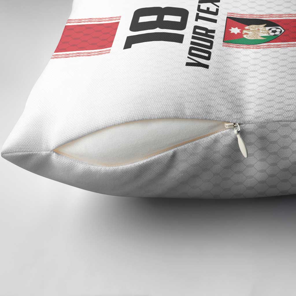 Custom Jordan Heritage Football Pillow Cover Al Nashama Sporty Style - Wonder Print Shop