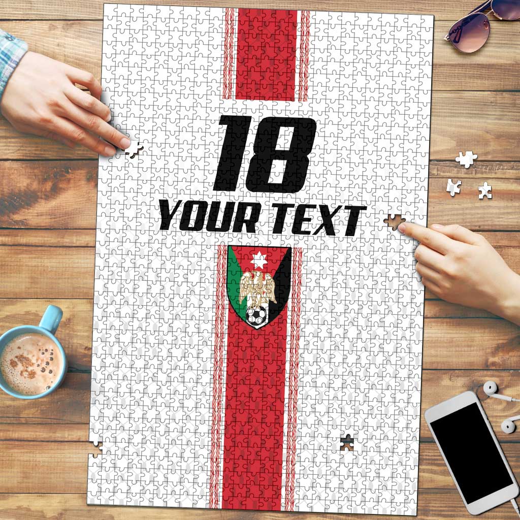 Custom Jordan Heritage Football Puzzle Al Nashama Sporty Style - Wonder Print Shop