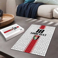 Custom Jordan Heritage Football Puzzle Al Nashama Sporty Style - Wonder Print Shop
