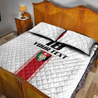 Custom Jordan Heritage Football Quilt Bed Set Al Nashama Sporty Style - Wonder Print Shop