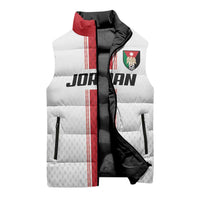 Custom Jordan Heritage Football Sleeveless Puffer Jacket Al Nashama Sporty Style - Wonder Print Shop