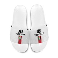 Custom Jordan Heritage Football Slide Sandals Al Nashama Sporty Style - Wonder Print Shop
