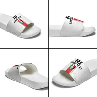 Custom Jordan Heritage Football Slide Sandals Al Nashama Sporty Style - Wonder Print Shop