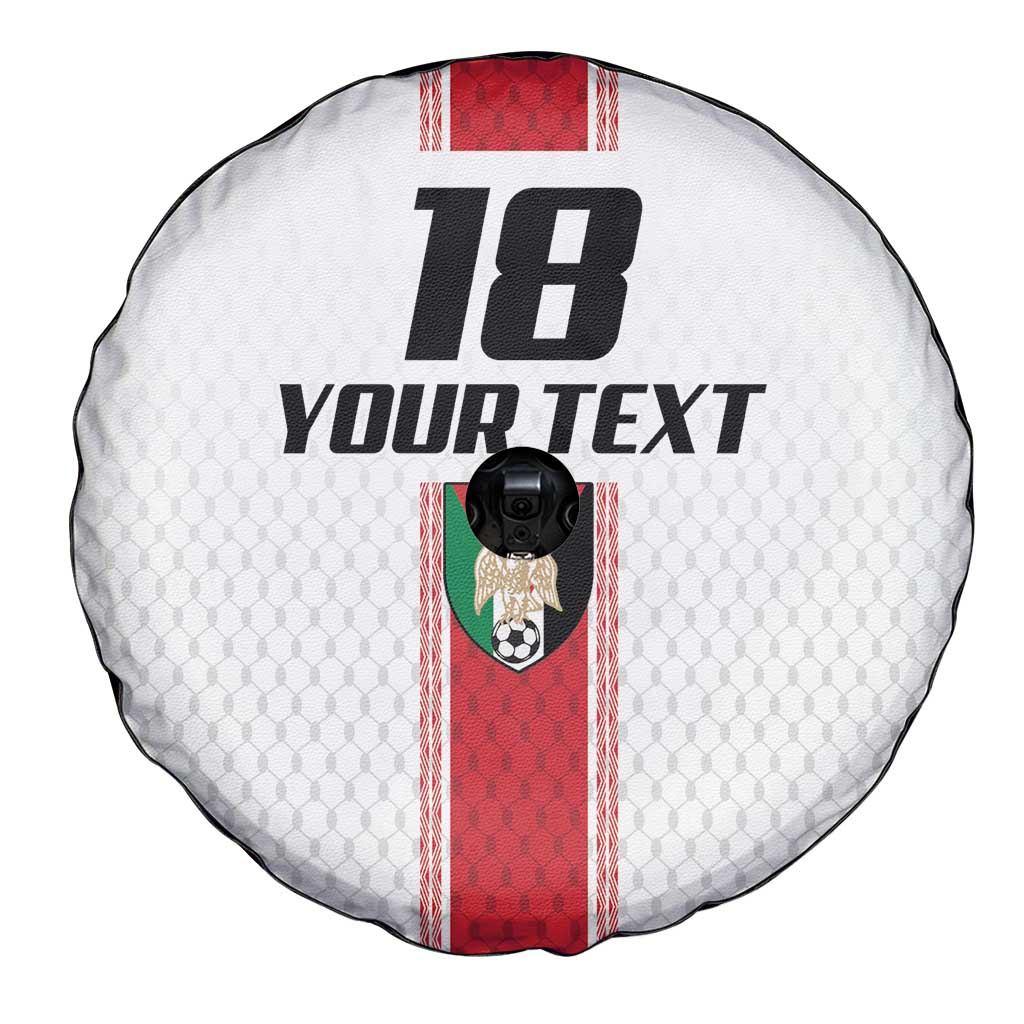Custom Jordan Heritage Football Spare Tire Cover Al Nashama Sporty Style - Wonder Print Shop