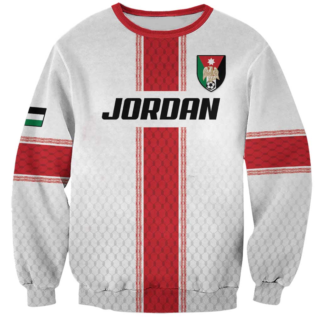 Custom Jordan Heritage Football Sweatshirt Al Nashama Sporty Style - Wonder Print Shop