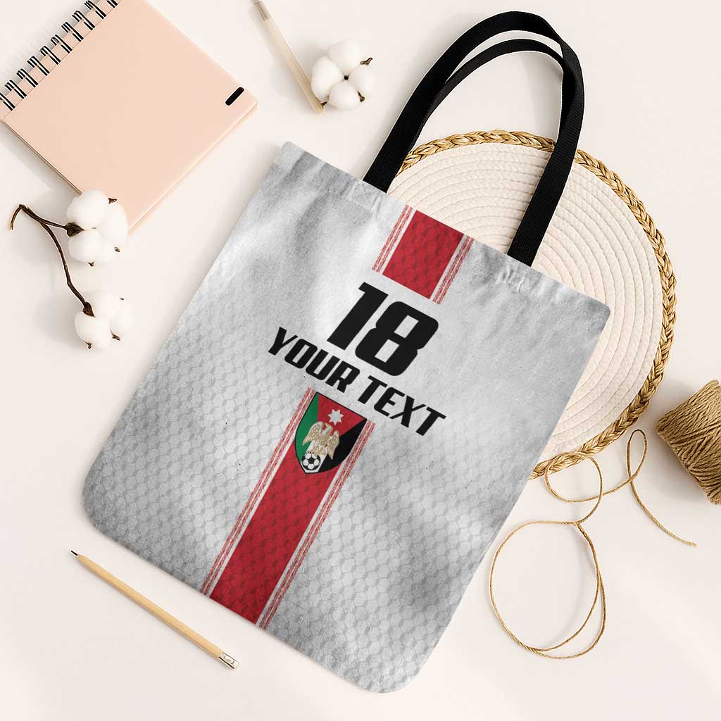 Custom Jordan Heritage Football Tote Bag Al Nashama Sporty Style - Wonder Print Shop