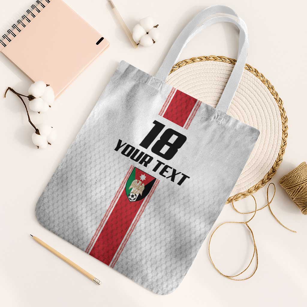 Custom Jordan Heritage Football Tote Bag Al Nashama Sporty Style - Wonder Print Shop