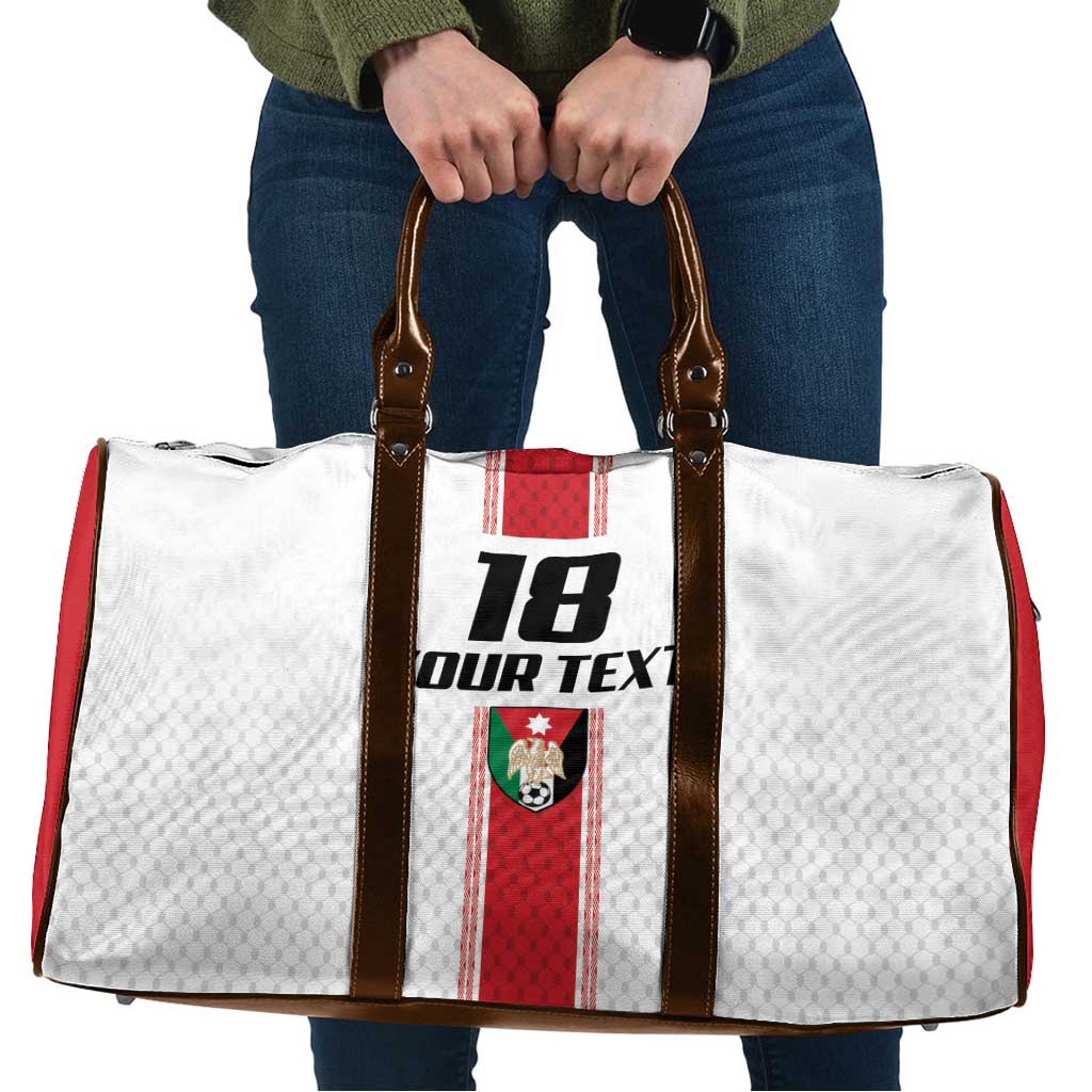 Custom Jordan Heritage Football Travel Bag Al Nashama Sporty Style - Wonder Print Shop