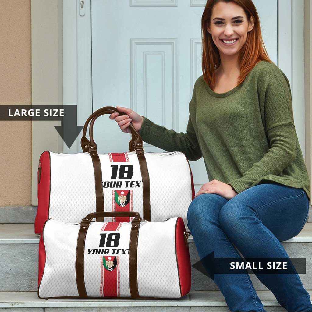 Custom Jordan Heritage Football Travel Bag Al Nashama Sporty Style - Wonder Print Shop