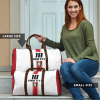 Custom Jordan Heritage Football Travel Bag Al Nashama Sporty Style - Wonder Print Shop