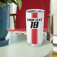 Custom Jordan Heritage Football Tumbler Cup Al Nashama Sporty Style - Wonder Print Shop