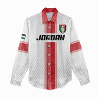 Custom Jordan Heritage Football Women Casual Shirt Al Nashama Sporty Style - Wonder Print Shop