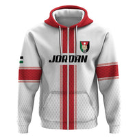 Custom Jordan Heritage Football Zip Hoodie Al Nashama Sporty Style - Wonder Print Shop