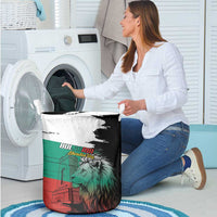 Bulgaria Liberation Day Laundry Basket Bulgarian Lion National Pride Patriotic