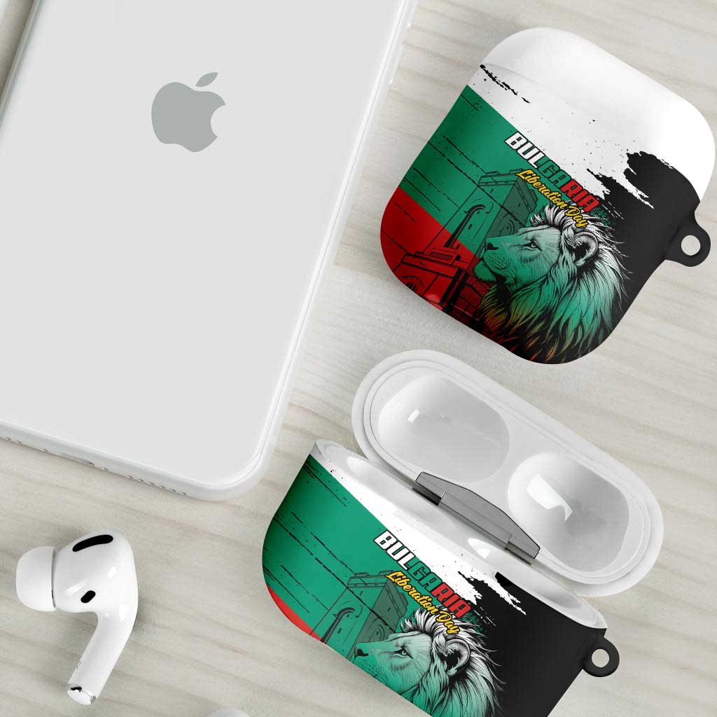 Bulgaria Liberation Day AirPods Case Bulgarian Lion National Pride Patriotic