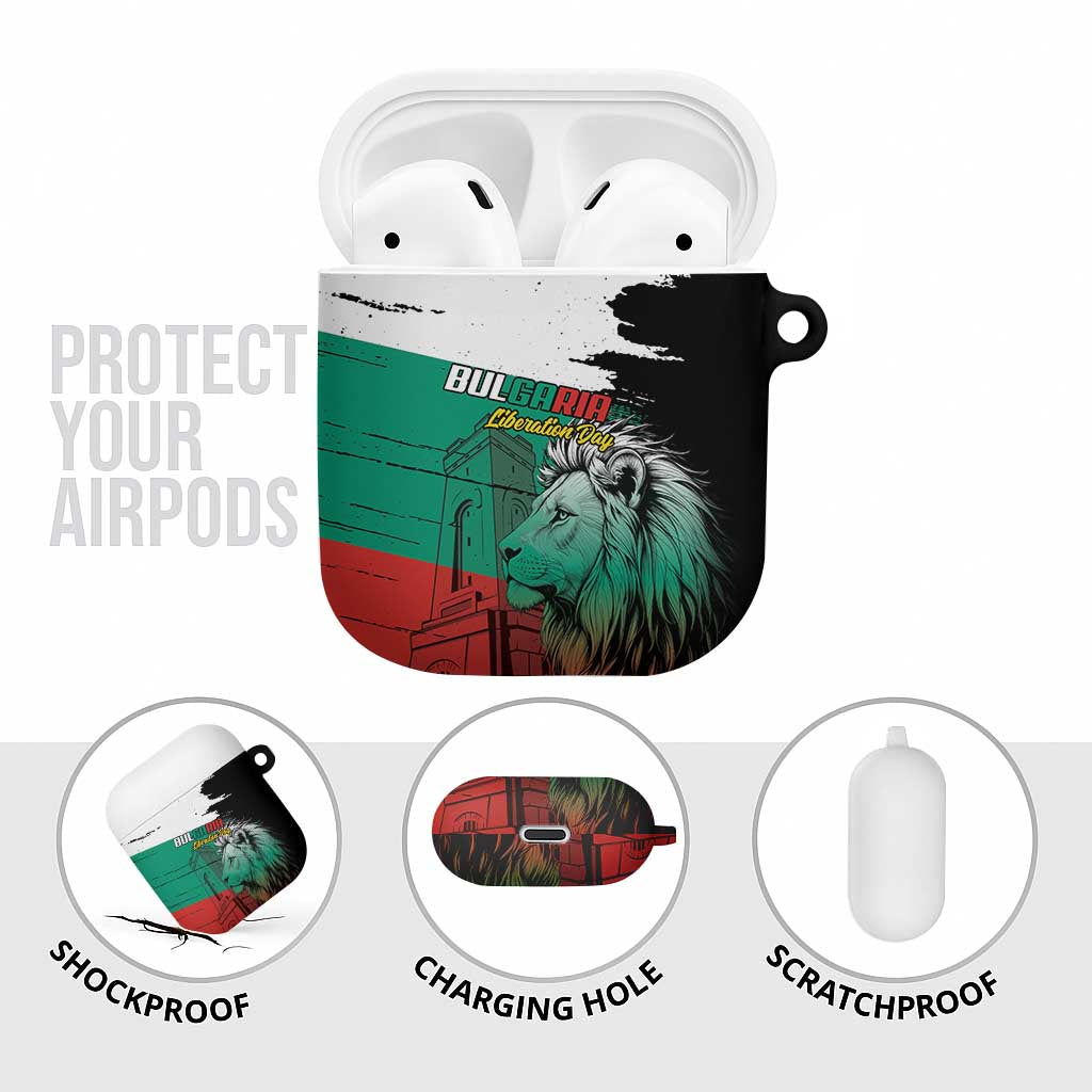 Bulgaria Liberation Day AirPods Case Bulgarian Lion National Pride Patriotic