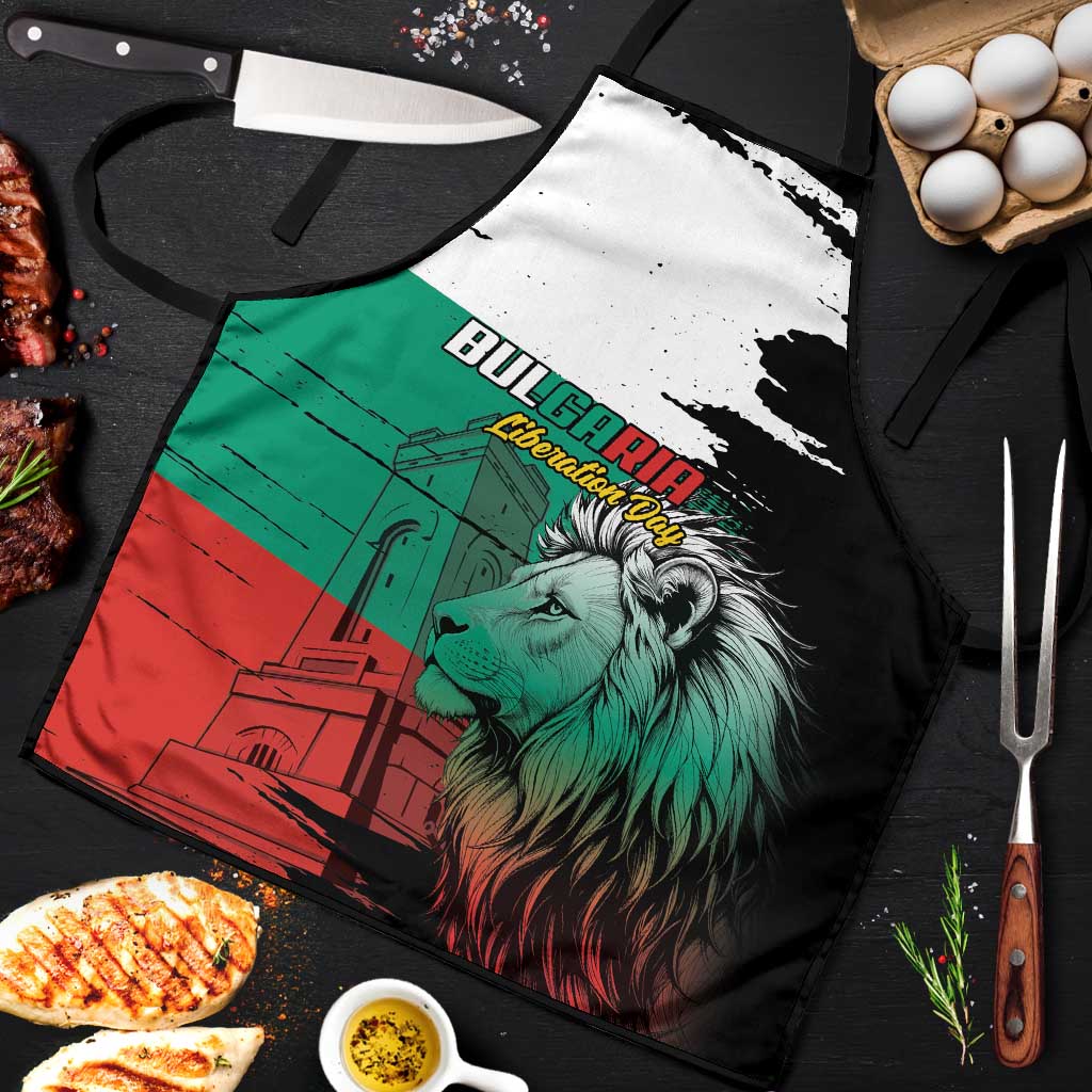 Bulgaria Liberation Day Apron Bulgarian Lion National Pride Patriotic