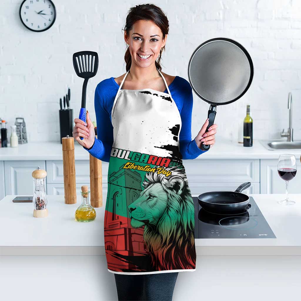 Bulgaria Liberation Day Apron Bulgarian Lion National Pride Patriotic