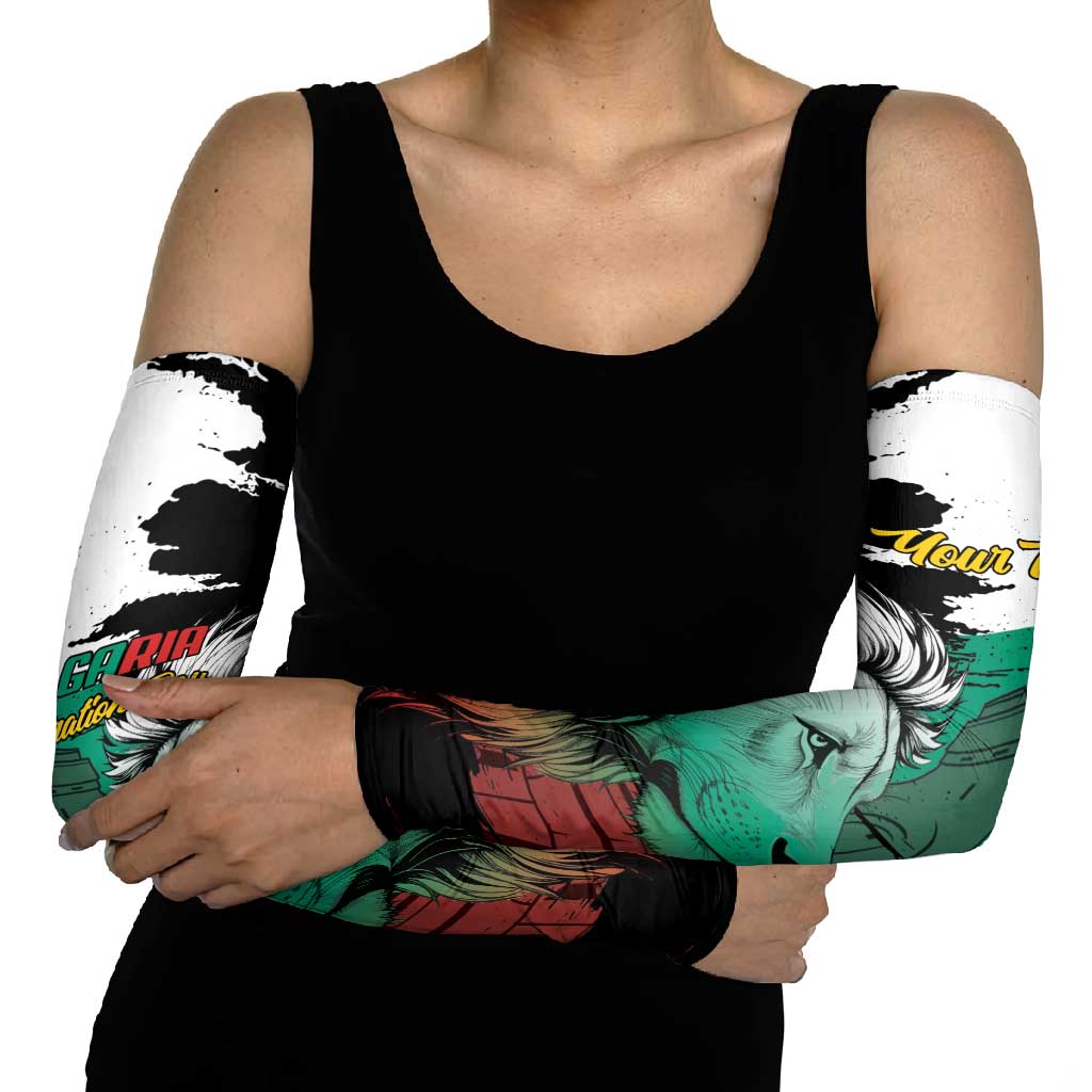 Bulgaria Liberation Day Personalized Arm Sleeves Bulgarian Lion National Pride Patriotic