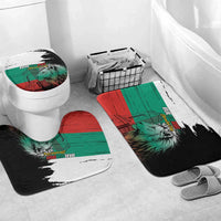 Bulgaria Liberation Day Bathroom Set Bulgarian Lion National Pride Patriotic