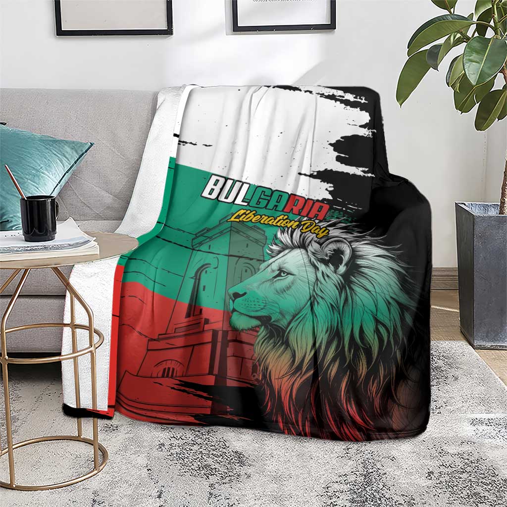 Bulgaria Liberation Day Blanket Bulgarian Lion National Pride Patriotic