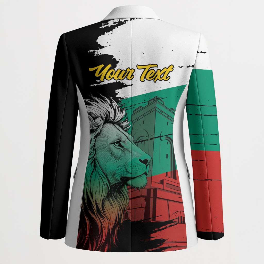 Bulgaria Liberation Day Personalized Blazer Bulgarian Lion National Pride Patriotic