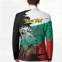 Bulgaria Liberation Day Personalized Blazer Bulgarian Lion National Pride Patriotic
