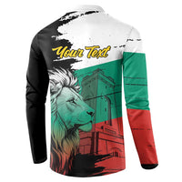 Bulgaria Liberation Day Personalized Button Sweatshirt Bulgarian Lion National Pride Patriotic